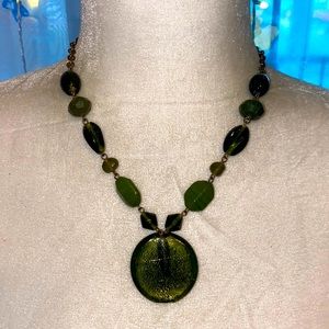 Vintage Glass Bead Necklace